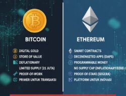 Perbedaan Utama Antara Bitcoin Dan Ethereum Yang Wajib Diketahui Investor Pemula Indonesia